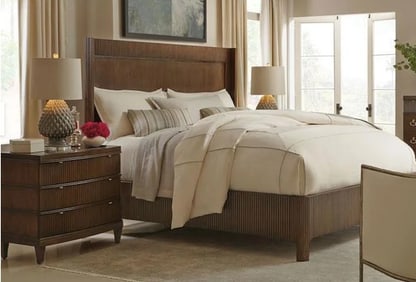 BERNHARDT BEVERLY GLENN KING SIZE BED FRAME