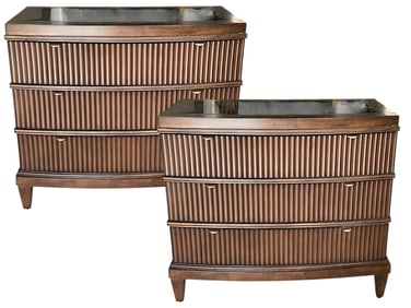 PAIR OF BERNHARDT BEVERLY GLENN NIGHTSTANDS