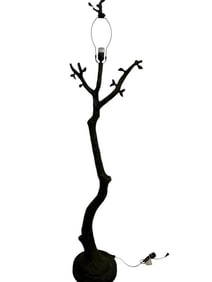 SCULPTURAL TREE FORM FLOOR LAMP 65"