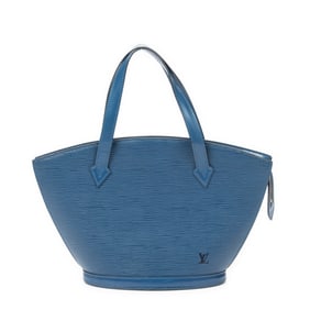 LOUIS VUITTON ST-JACQUES PM BLUE EPI HANDBAG
