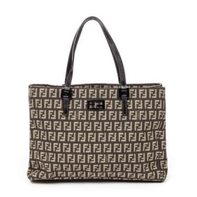 FENDI SMALL SQUARE OPEN TOTE