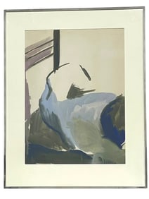 J. ROTH ORIGINAL WATERCOLOR PAINTING 32"