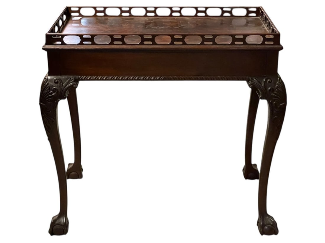 COUNCILL CRAFTSMEN RICHARD PLUMER TEA TABLE - 2