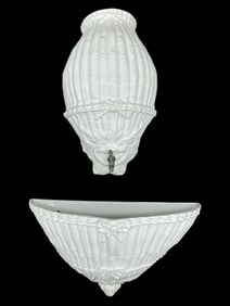 VTG ITALIAN WALL MOUNT BAMBOO LAVABO SINK FOUNTAIN