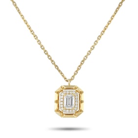 18K GOLD AND DIAMOND NECKLACE
