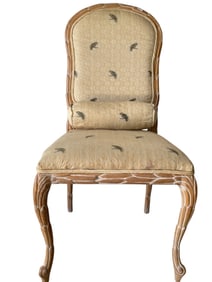 CENTURY FAUX BOIS STYLE OCCASIONAL CHAIR
