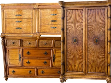 MATCHING TOMMY BAHAMA STYLE BEDROOM SET