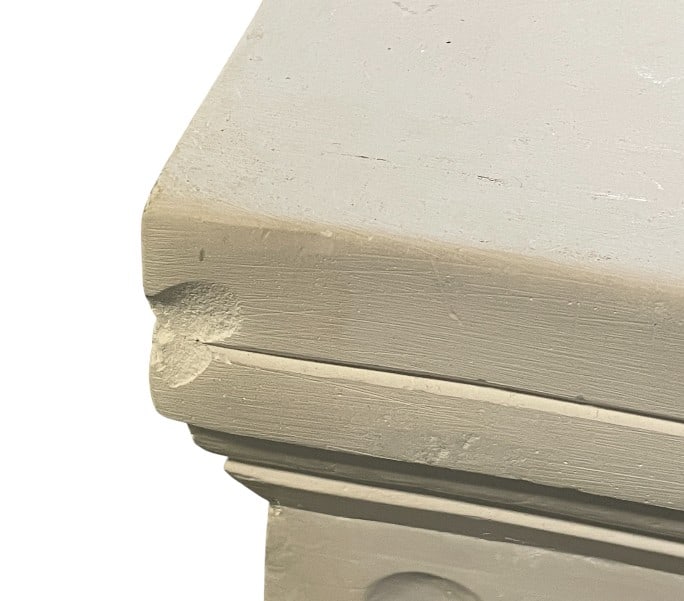 CLASSICAL FLUTED PEDESTAL COLUMN 29" - 8