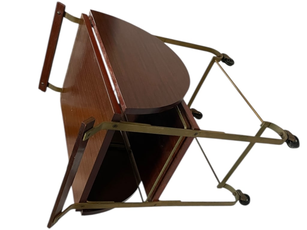 TREITEL GRATZ MID-CENTURY DROP-LEAF BAR CART (1 of 11)