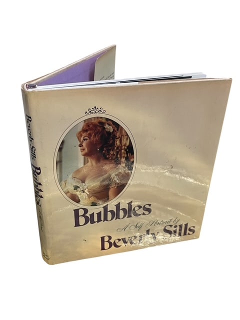 "BUBBLES" BOOK BEVERLY SILLS SIGNED 1ST EDITION (1 of 6)