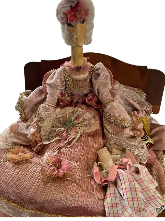 KATHERINE'S COLLECTION VICTORIAN GIRAFFE DOLL (1 of 2)