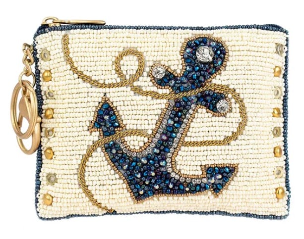 NEW MARY FRANCES HOOKED UP SAILORS COIN/KEYFOB (1 of 3)