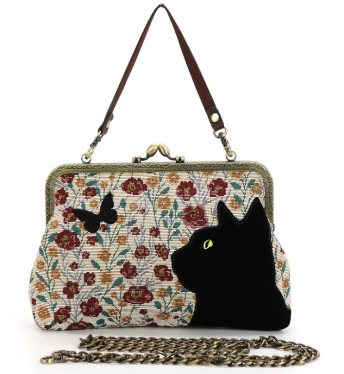 NEW! BEES KISSLOCK HANDBAG (1 of 2)