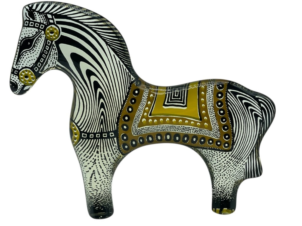 VTG ABRAHAM PALATNIK LUCITE HORSE SCULPTURE 7.5" (1 of 6)