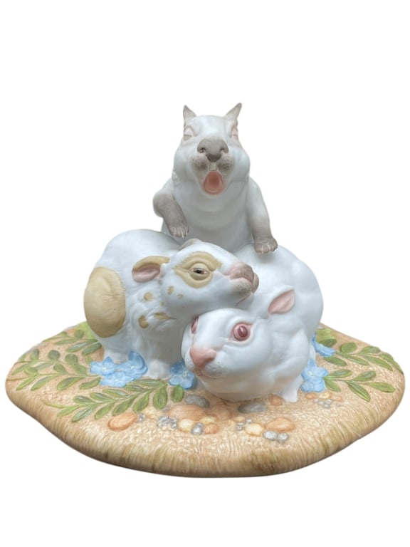 KAZMAR “NETHERLAND RABBITS?? LIMITED SCULPTURE 6" (1 of 5)