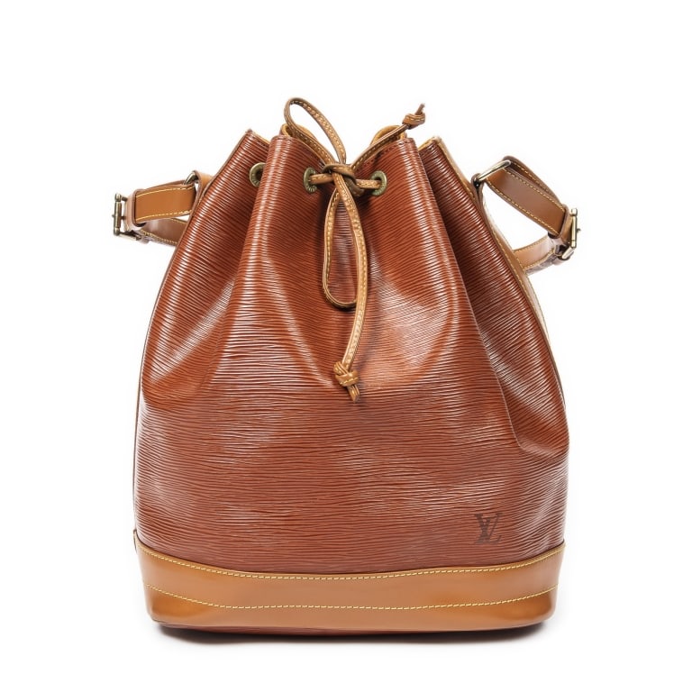 LOUIS VUITTON GM EPI NOE BICOLOR HANDBAG (1 of 10)