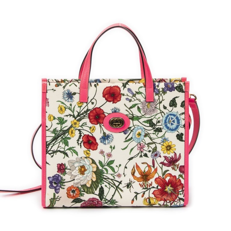 GUCCI MULTICOLOR FLORA TOTE (1 of 10)
