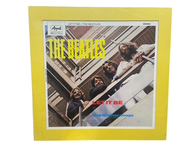 BEATLES LET IT BE UNRELEASED ALBUM ART PIX SLEEVE (1 of 6)