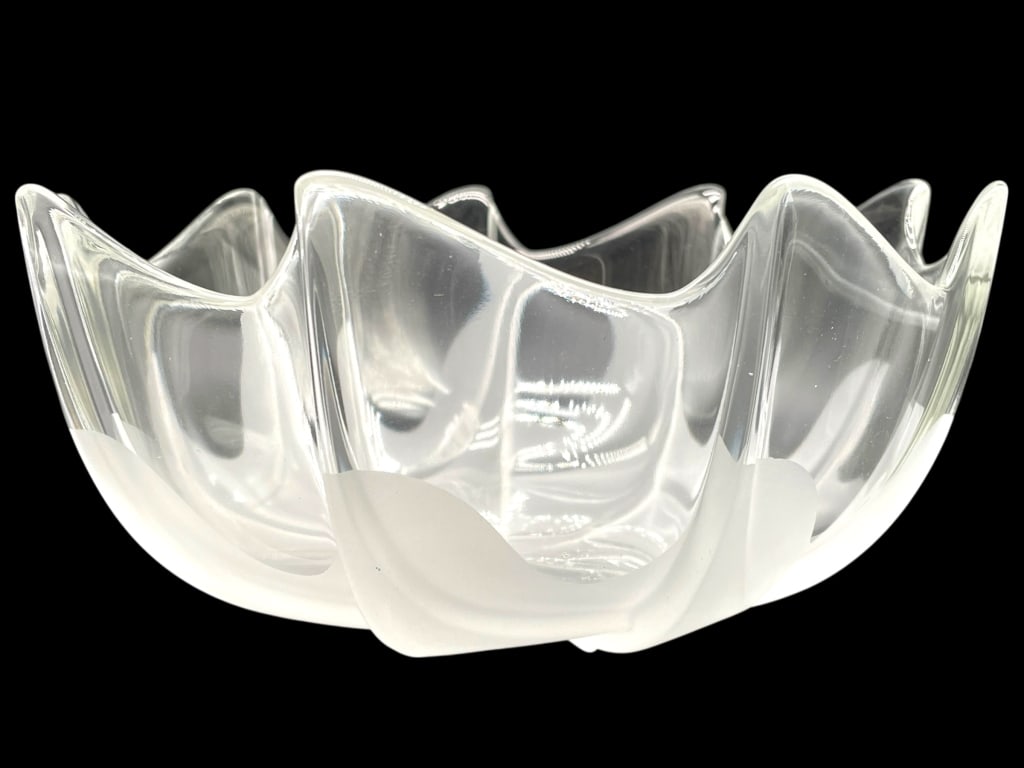 ROSENTHAL STUDIO-LINE ART GLASS BOWL 9" (1 of 6)