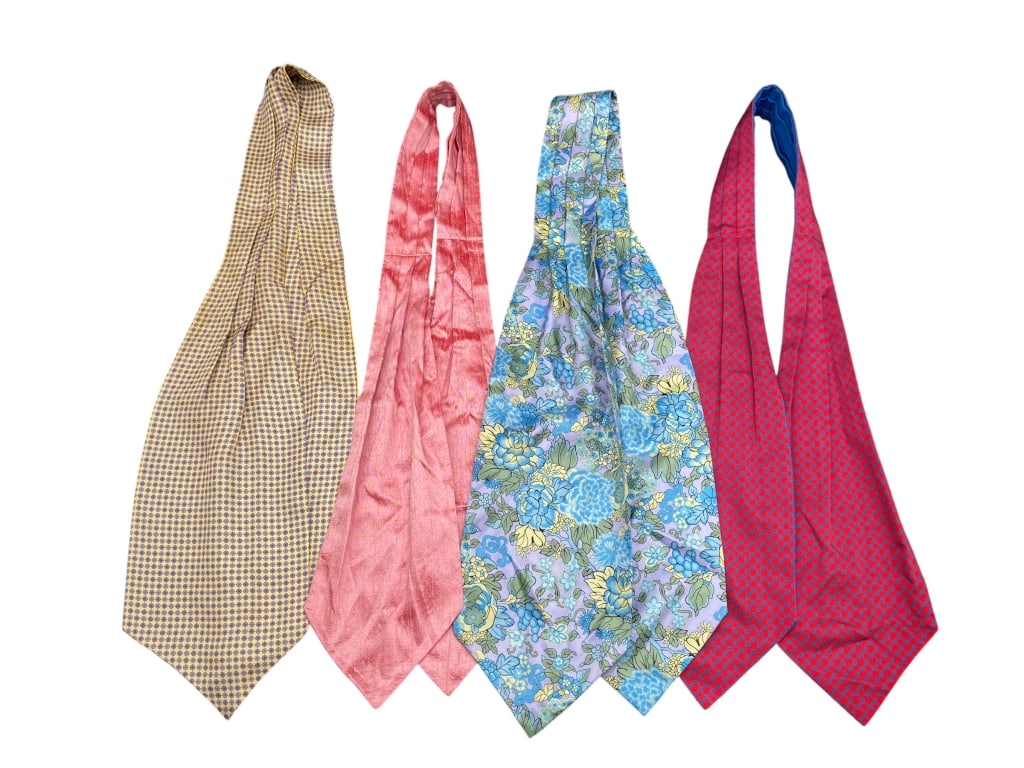 LUXURY DESIGNER SILK ASCOT & CRAVAT COLLECTION (1 of 2)