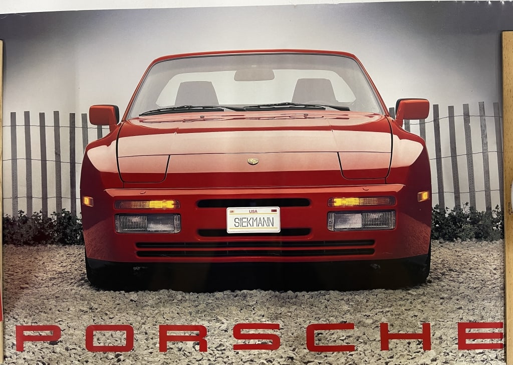 PORSCHE 944 TURBO POSTER AND HORSE ART (1 of 5)