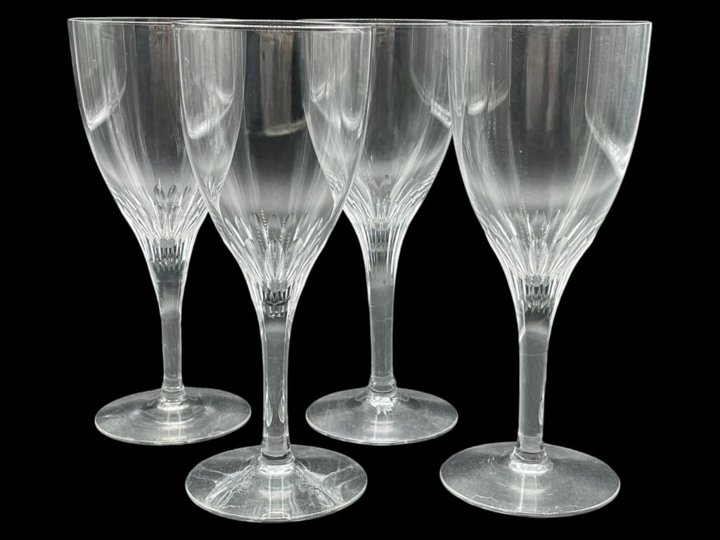 ORREFORS SWEDEN SET OF 4 WINE GLASSES 6.5" (1 of 5)