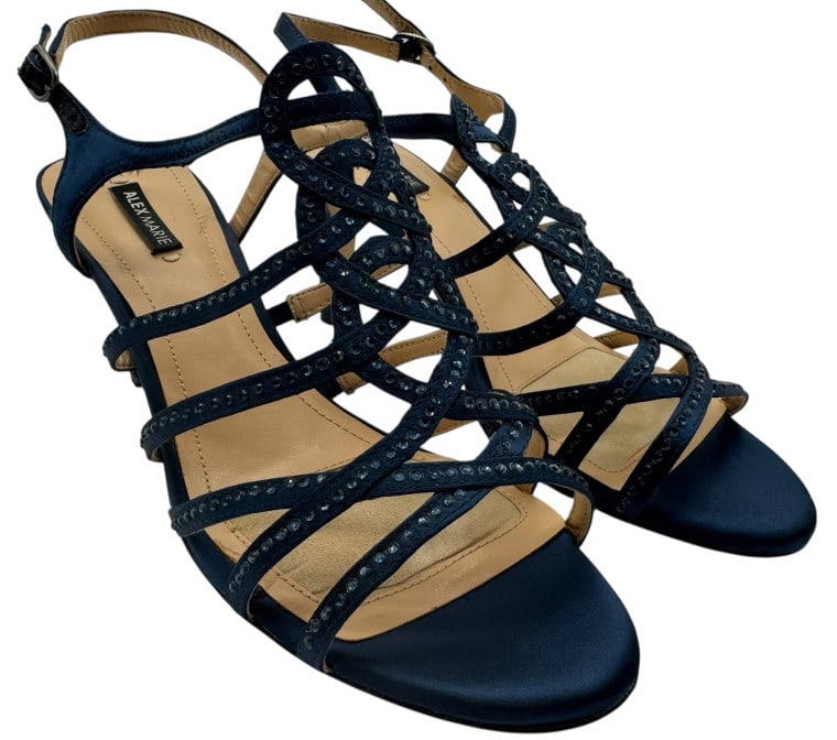 ALEX MARIE BLUE MOON GIANA STRAPPY SANDALS SZ7 (1 of 4)