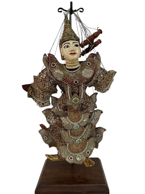 BURMESE STYLE MARIONETTE PUPPET (1 of 7)