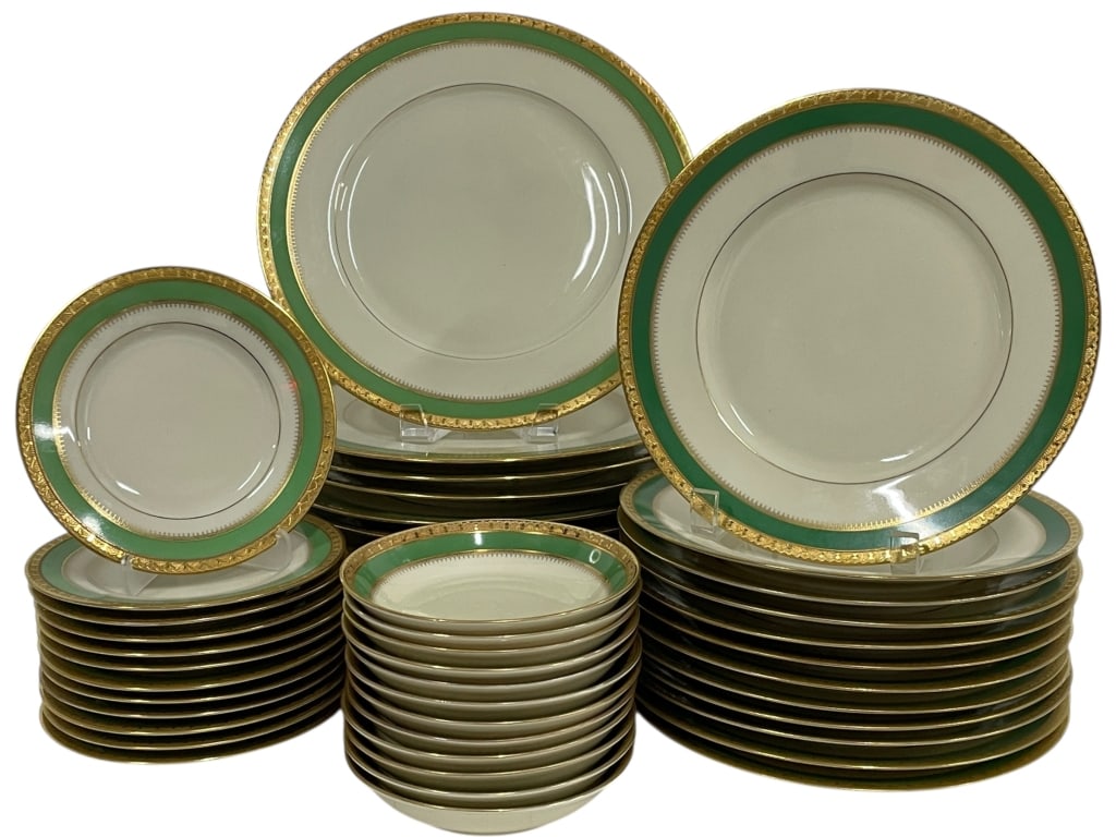 48 PC BLACK KNIGHT BAVARIA DINNERWARE SET (1 of 7)