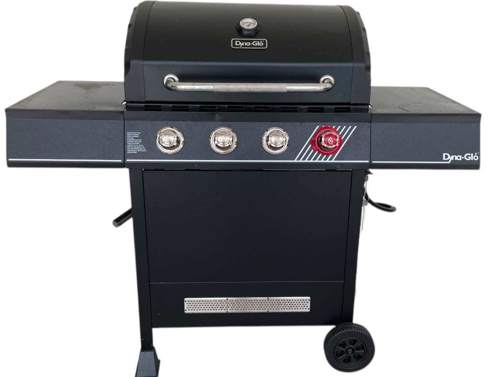 DYNA-GLO 3-BURNER PROPANE GAS GRILL (1 of 6)