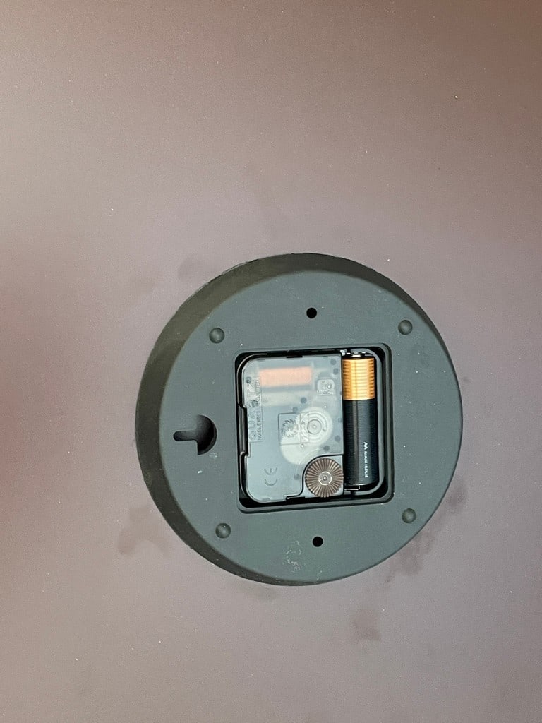 OVERSIZED WORLD MAP WALL CLOCK 35" - 5