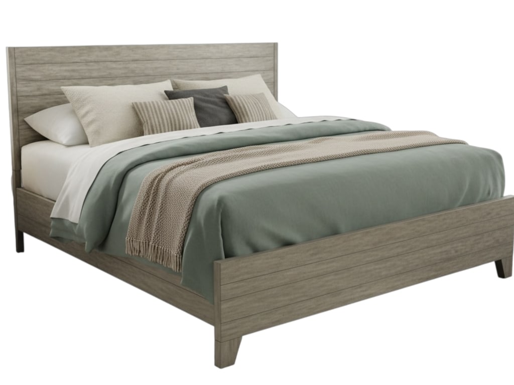 QUEEN SIZE CONTEMPORARY WOOD PLATFORM BED (1 of 2)