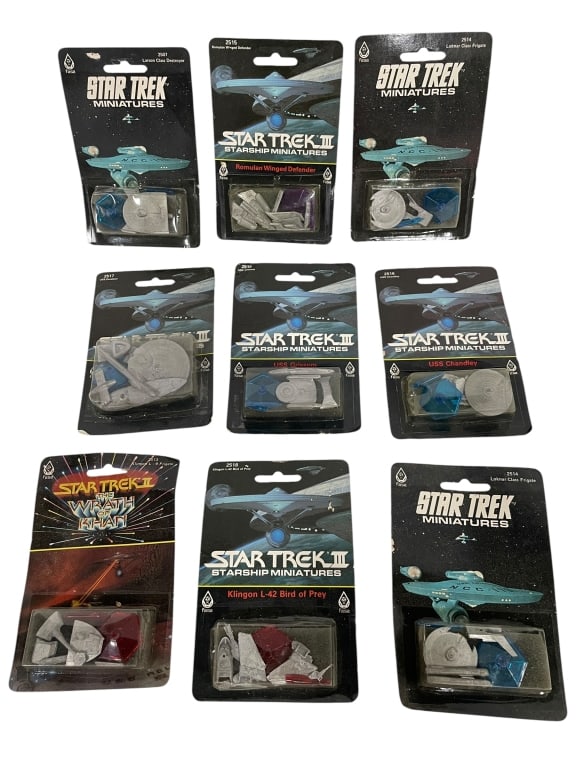 STAR TREK MINIATURES COLLECTION SEALED PACKS (1 of 6)