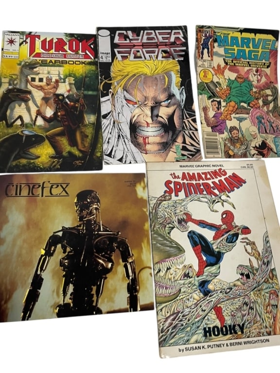 MARVEL, IMAGE & SCI-FI COMIC / GRAPHIC NOVEL LOT (1 of 6)