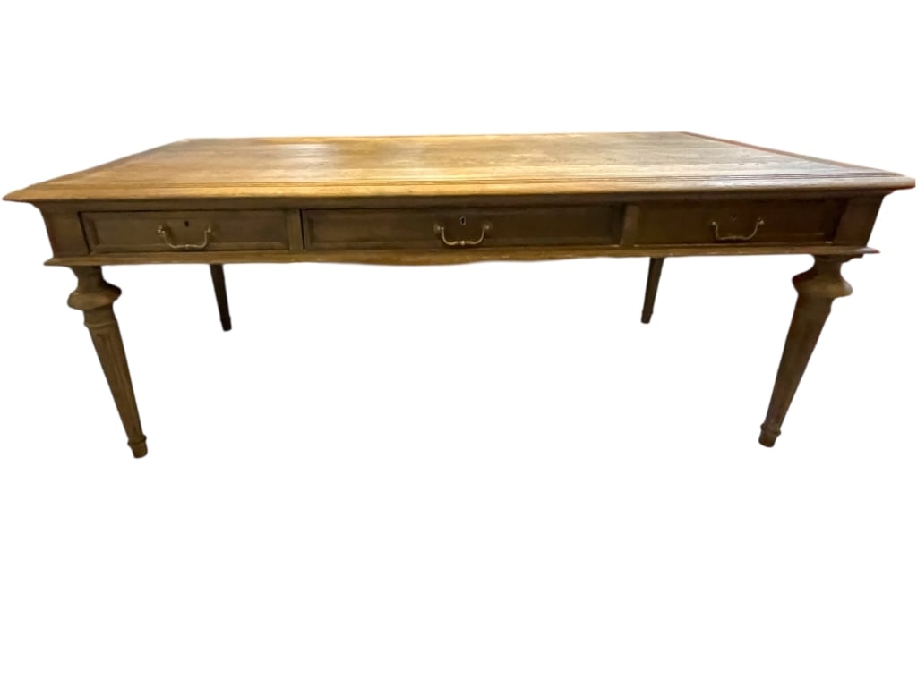 RESTORATION HARDWARE PARTNERS DESK 78" (1 of 10)