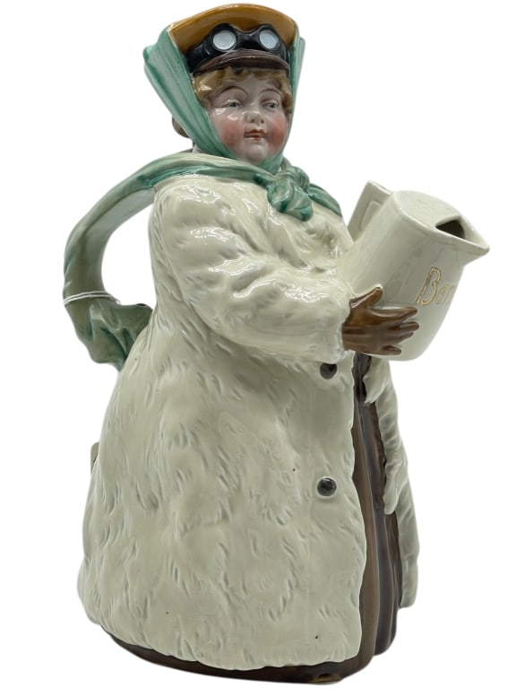 BENZIN CERAMIC HOT CHOCOLATE JUG FIGURAL SERVER (1 of 7)
