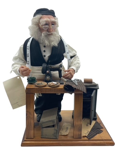 DEBBIE MCINTYRE CUSTOM EZRA THE TAILOR JEWISH DOLL (1 of 15)