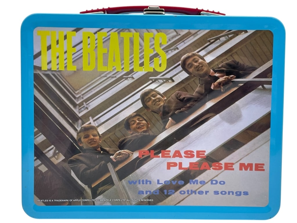 THE BEATLES PLEASE PLEASE ME 1999 METAL LUNCH BOX (1 of 6)