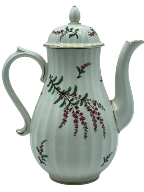 VINTAGE ROYAL WORCESTER DUNROBIN TALL TEA POT (1 of 5)