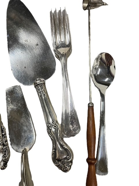 BAROQUE BY GODINGER SILVERPLATE SERVING FLATWARE + - 10