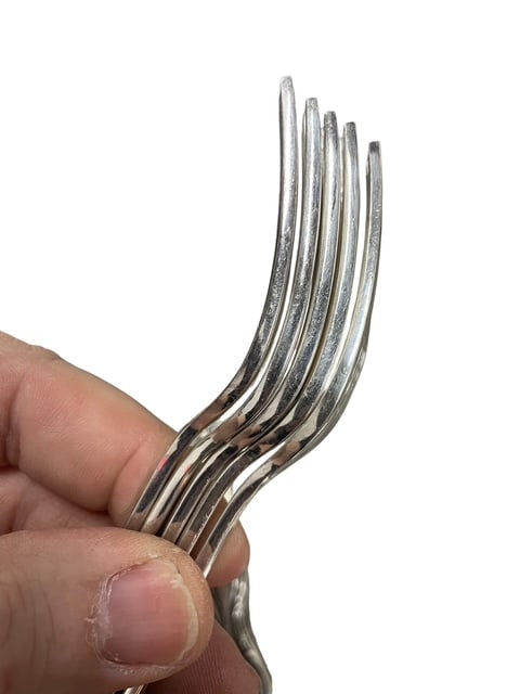 BAROQUE BY GODINGER SILVERPLATE SERVING FLATWARE + - 7