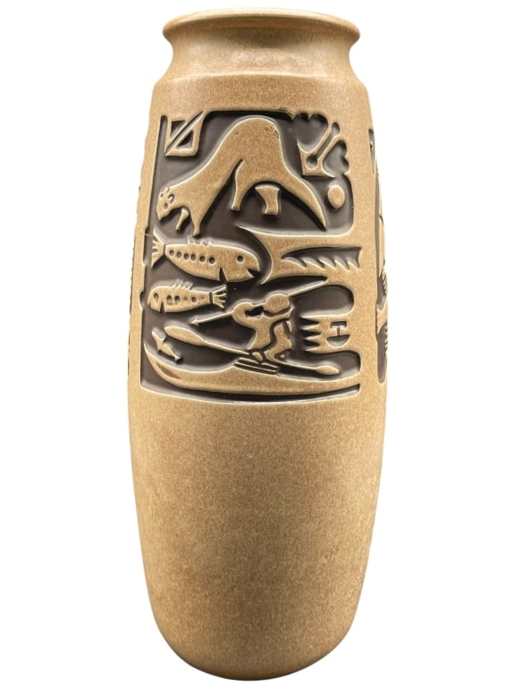 CARTER ST. JOSEPH MICHIGAN POTTERY VASE (1 of 7)