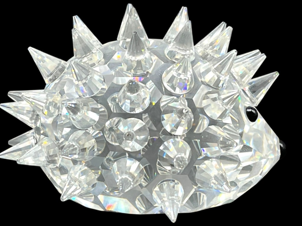 SWAROVSKI CRYSTAL HEDGEHOG FIGURINE 2" (1 of 7)