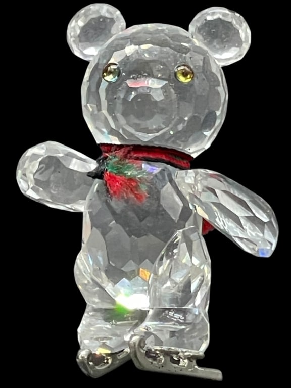 SWAROVSKI KRIS BEAR CRYSTAL FIGURINE W BOX 2" (1 of 8)