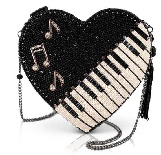 NEW! MARY FRANCES HEART BEAT CROSSBODY HANDBAG (1 of 4)
