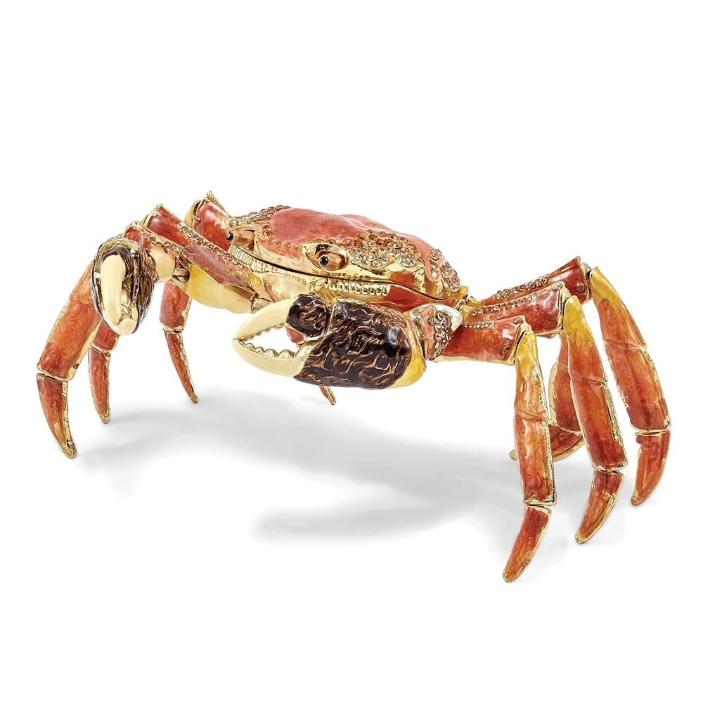 JAY STRONGWATER STYLE CRAB TRINKET BOX NIB (1 of 4)