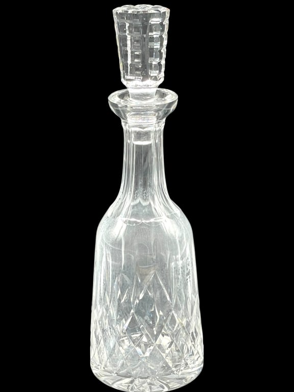 WATERFORD LISMORE CUT CRYSTAL WINE DECANTER (1 of 8)
