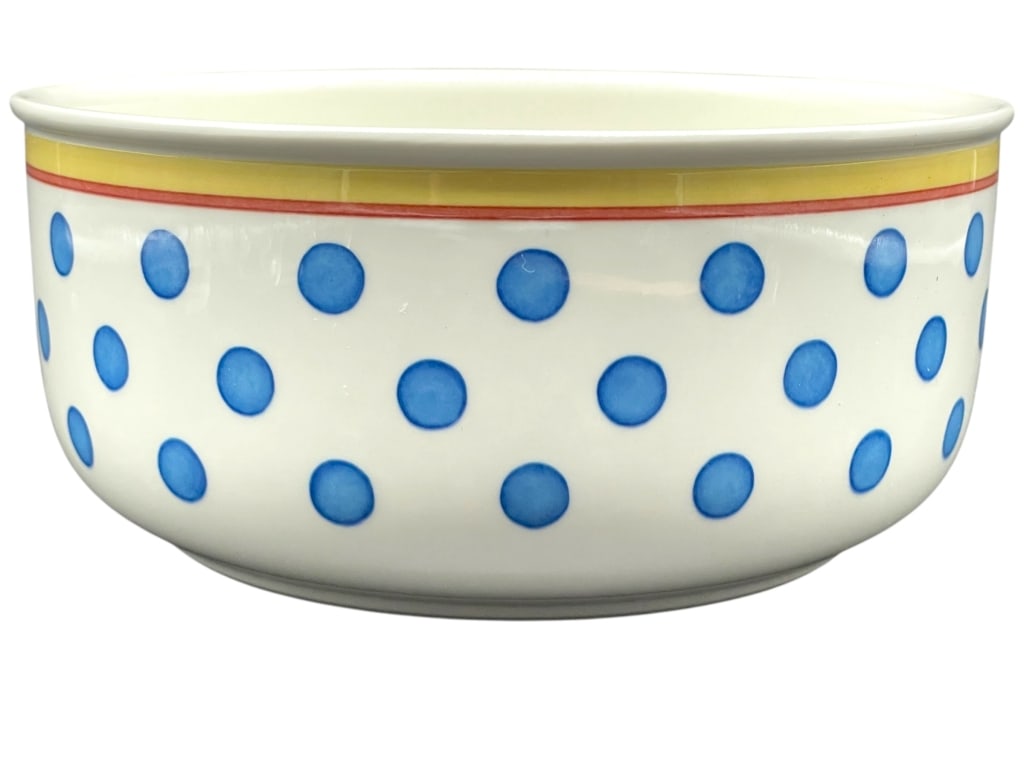 VILLEROY & BOCH TWIST ANNA VEG SERVING BOWL 9" (1 of 6)