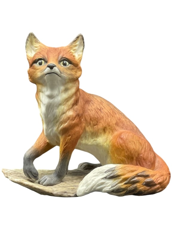 BOEHM PORCELAIN RED FOX FIGURINE 4" (1 of 6)