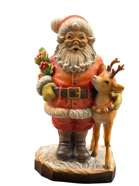 SARAH KAY DESIGN VALENTINE SANTA & REINDEER FIGURE (1 of 6)
